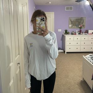 The Salty Dog Cafe long sleeve white shirt